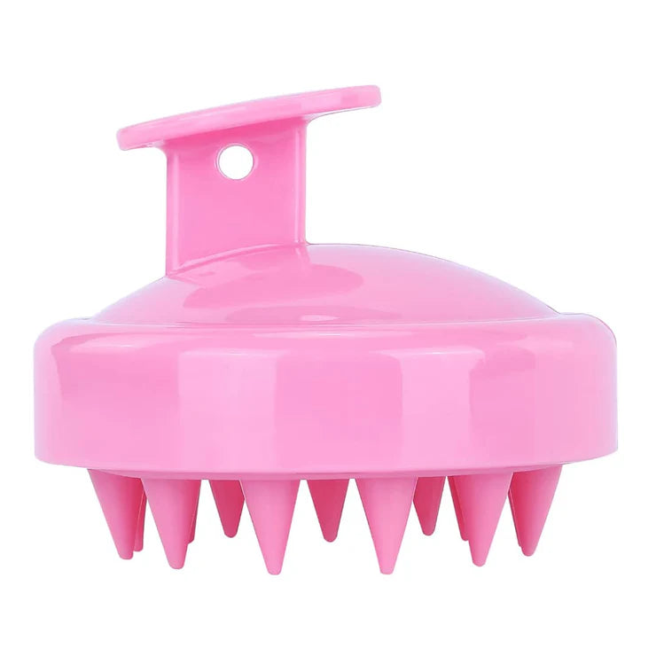 Hair Brush Massage Head Scalp Comb dandruff removal Bath SPA Scalp Massager Shampoo Brush Hair Washing Barber Hair Accessories (Black and Purple) - Gadgets For All
