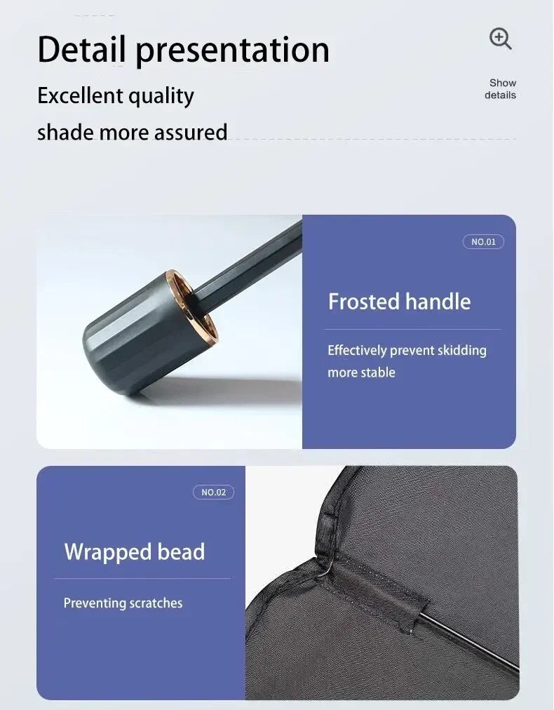 Car Sunshade Umbrella For Auto Shading Car Sun Shade Protector Parasol Summer Sun Interior Windshield Protection Curtain - Gadgets For All