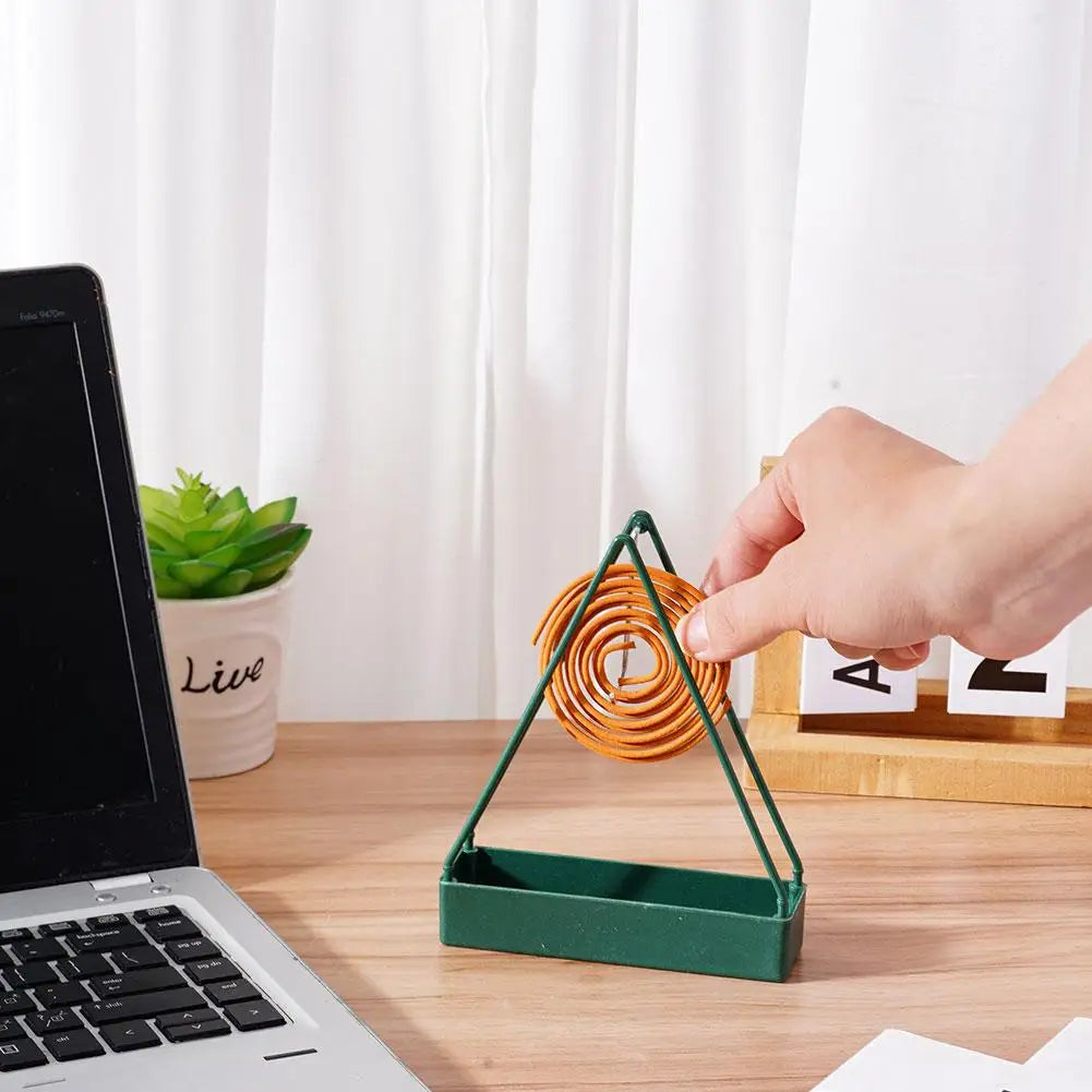 Mosquito Coil Holder Retro Wrought Iron Mosquito Coil Stand For Summer Outdoor Camping Ornament For Home,Bedroom Decoration O3C4 - Gadgets For All