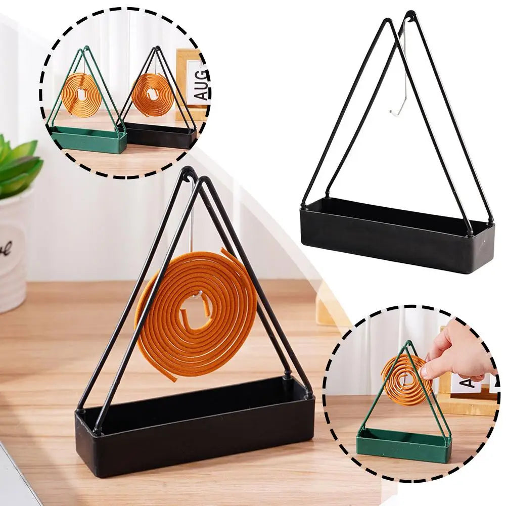 Mosquito Coil Holder Retro Wrought Iron Mosquito Coil Stand For Summer Outdoor Camping Ornament For Home,Bedroom Decoration O3C4 - Gadgets For All