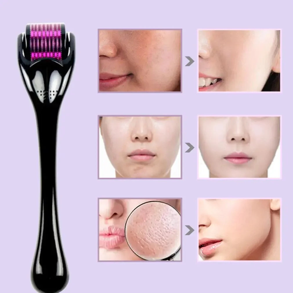 540 Derma Roller Skin Care Needle Micro Dermaroller Professional Derma Roller For Hair Growth Beard Growth Facial Beauty Roller - Gadgets For All